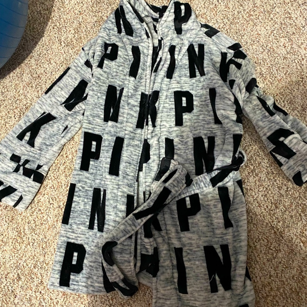PINK bathrobe